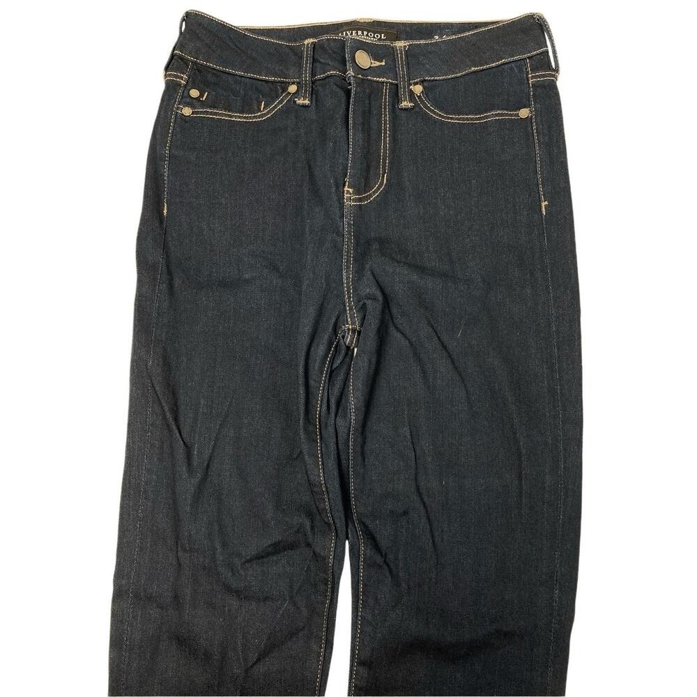 Liverpool High‎ Rise Skinny Jeans Dark Wash 2 - Picture 7 of 7